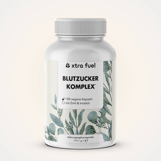 Complesso glicemico* - miscela di nutrienti con cannella di Ceylon, inositolo e foglie di ulivo