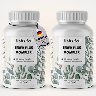 Complesso Fegato Plus* - Cura del fegato - Formula efficace con cardo mariano, carciofo e radice di tarassaco