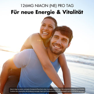 Nicotinamide riboside 300 - precursore del NAD+ - niacina per l'energia e la vitalità delle cellule*.