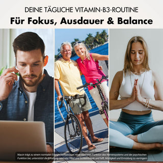 Nicotinamide riboside 300 - precursore del NAD+ - niacina per l'energia e la vitalità delle cellule*.
