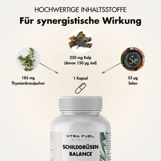 Equilibrio tiroideo - Thyro Complex - Formula efficace con alghe, timo e selenio