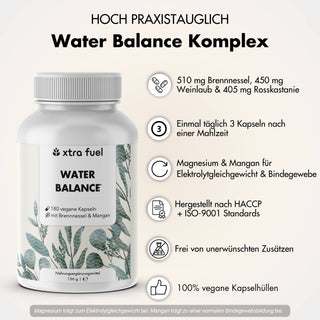 Equilibrio idrico - Complesso nutritivo 5-in-1 per l'equilibrio elettrolitico e le gambe leggere*