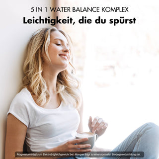 Equilibrio idrico - Complesso nutritivo 5-in-1 per l'equilibrio elettrolitico e le gambe leggere*