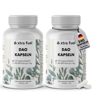 Capsule DAO - Diamminossidasi vegana da germogli di pisello - 300.000 HDU