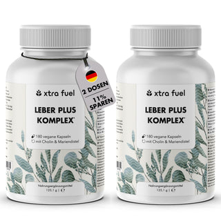 Complesso Fegato Plus* - Cura del fegato - Formula efficace con cardo mariano, carciofo e radice di tarassaco