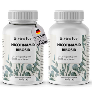 Nicotinamide riboside 300 - precursore del NAD+ - niacina per l'energia e la vitalità delle cellule*.