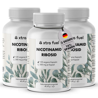 Nicotinamide riboside 300 - precursore del NAD+ - niacina per l'energia e la vitalità delle cellule*.