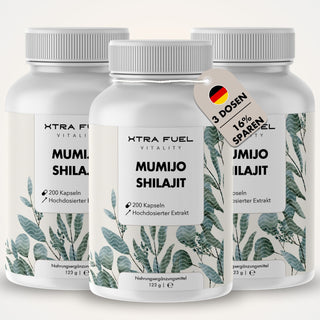 Capsule di shilajit con >80% di acido fulvico - Vincitore del rapporto qualità-prezzo - Himalaya Shilajit originale