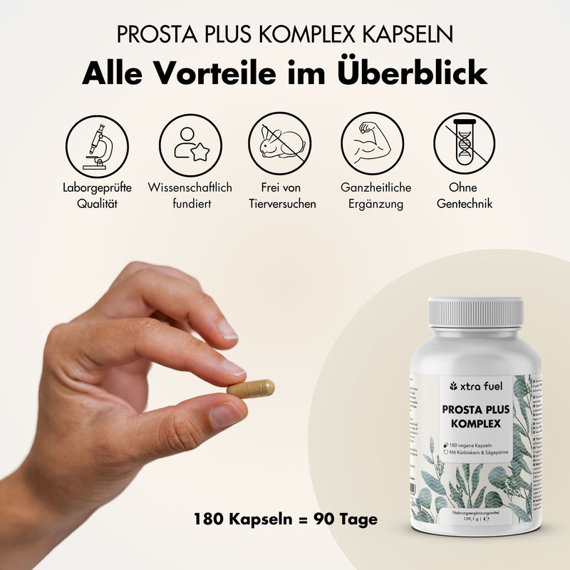 Capsule per la prostata - Prosta Plus - formula ad alto dosaggio
