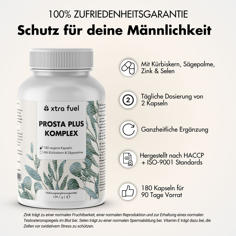 Capsule per la prostata - Prosta Plus - formula ad alto dosaggio