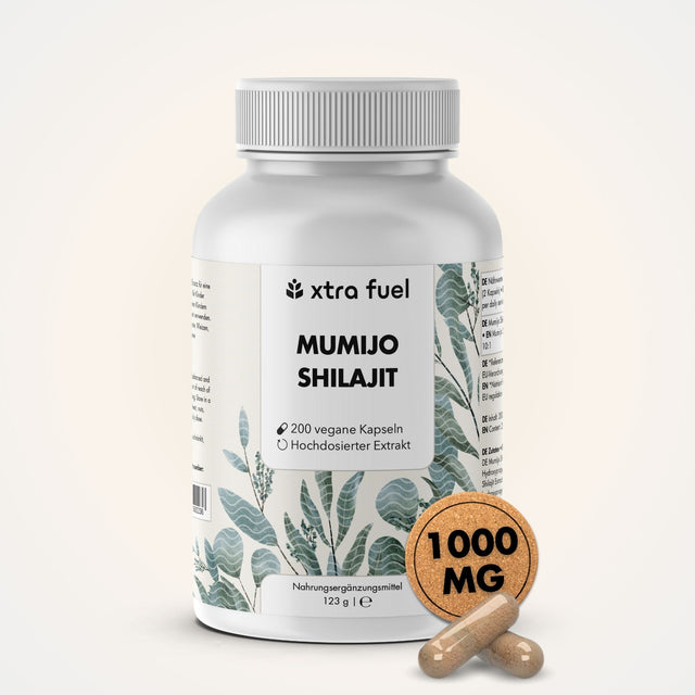 Capsule di shilajit con >80% di acido fulvico - Vincitore del rapporto qualità-prezzo - Himalaya Shilajit originale