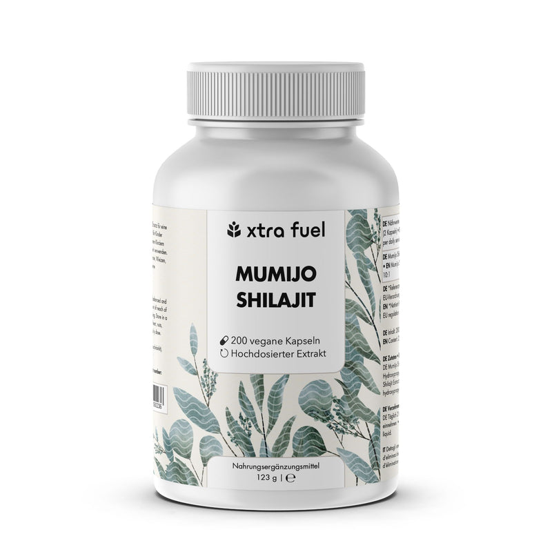 Capsule Shilajit - 200 capsule Mumijo - Vincitore del rapporto qualità-prezzo