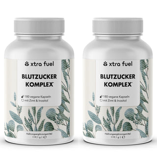 Complesso glicemico* - miscela di nutrienti con cannella di Ceylon, inositolo e foglie di ulivo