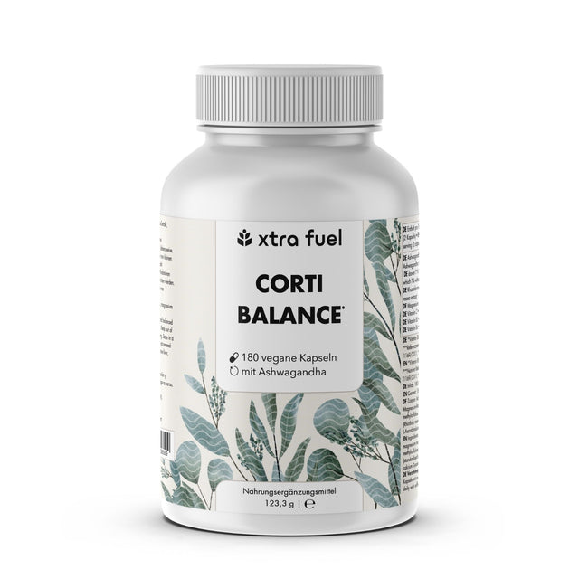 Capsule di cortisolo* - Corti Balance* - miscela di nutrienti con ashwagandha, rodiola e vitamina B6