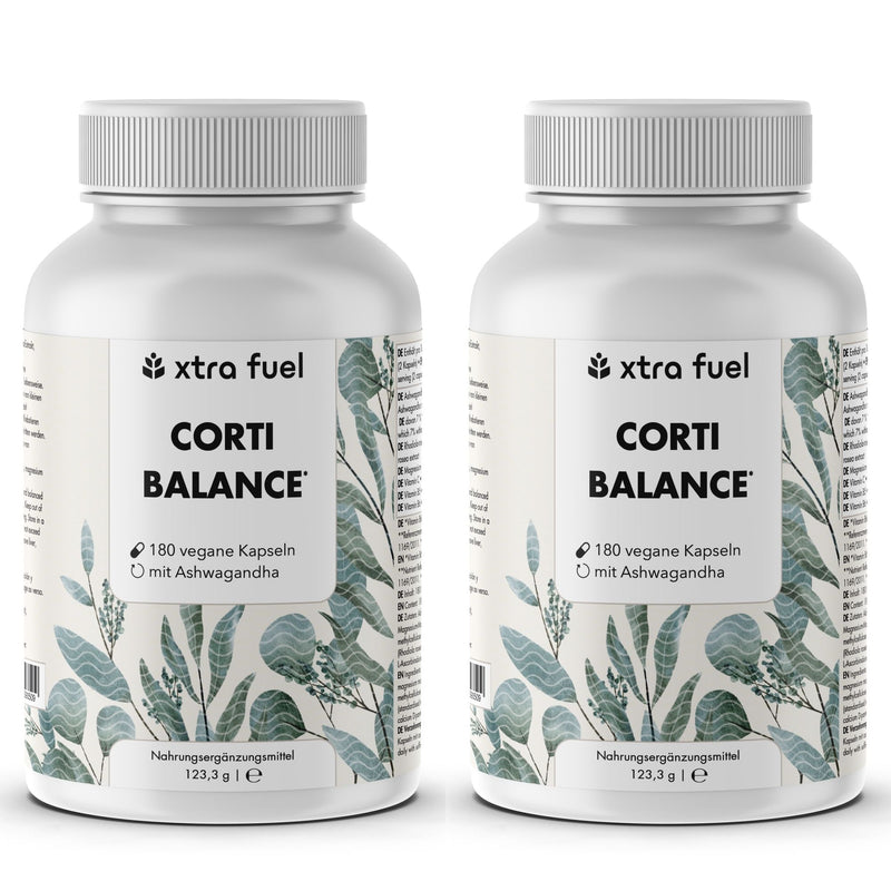 Capsule di cortisolo* - Corti Balance* - miscela di nutrienti con ashwagandha, rodiola e vitamina B6