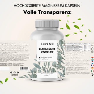 Complesso di magnesio* - formula quintupla con 400 mg di magnesio elementare