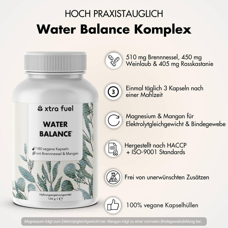 Equilibrio idrico - Complesso nutritivo 5-in-1 per l'equilibrio elettrolitico e le gambe leggere*