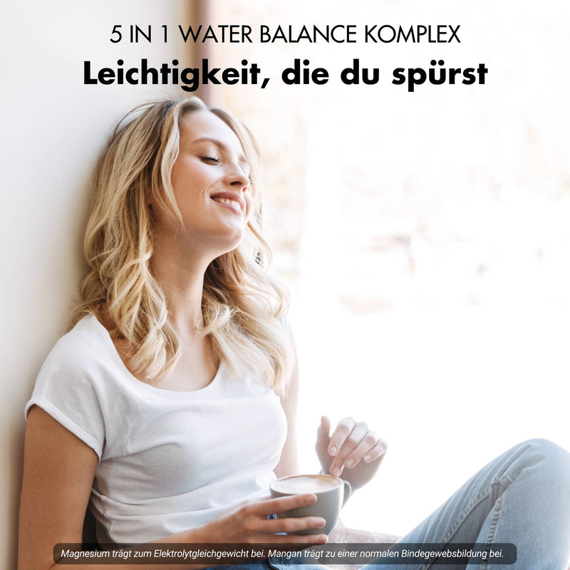 Equilibrio idrico - Complesso nutritivo 5-in-1 per l'equilibrio elettrolitico e le gambe leggere*