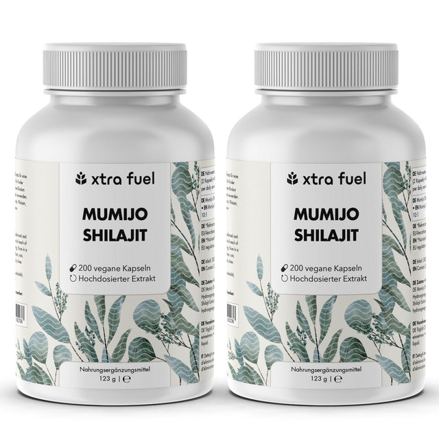 Capsule Shilajit - 200 capsule Mumijo - Vincitore del rapporto qualità-prezzo