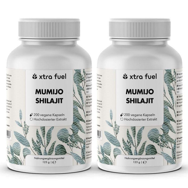 Capsule Shilajit - 200 capsule Mumijo - Vincitore del rapporto qualità-prezzo