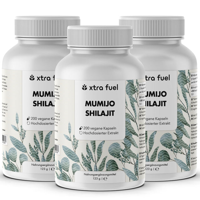 Capsule Shilajit - 200 capsule Mumijo - Vincitore del rapporto qualità-prezzo