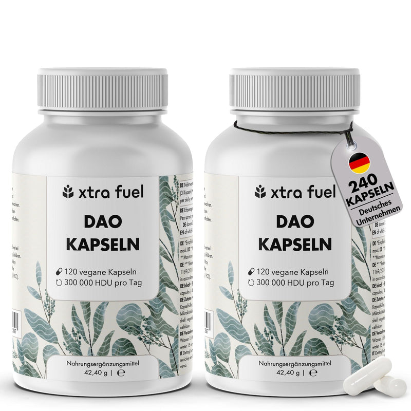 Capsule DAO - Diamminossidasi vegana da germogli di pisello - 300.000 HDU