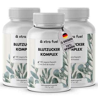 Complesso glicemico* - miscela di nutrienti con cannella di Ceylon, inositolo e foglie di ulivo