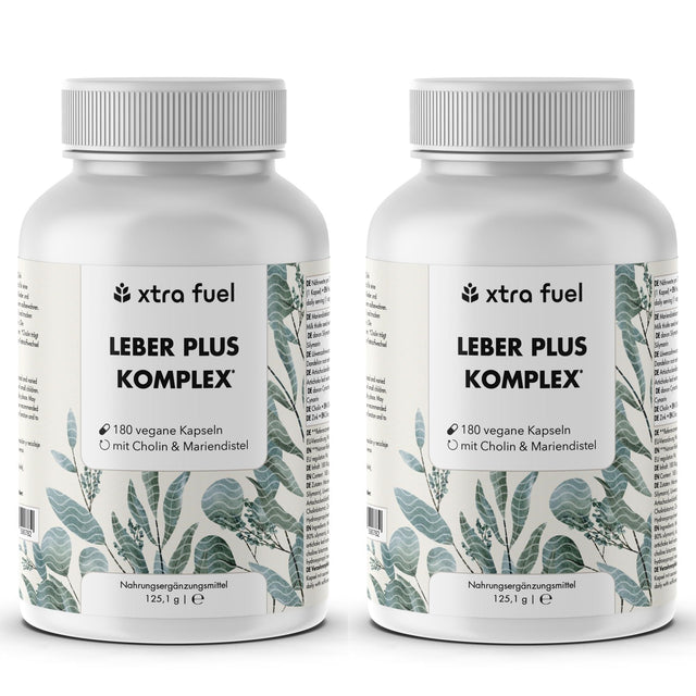 Complesso Fegato Plus* - Cura del fegato - Formula efficace con cardo mariano, carciofo e radice di tarassaco