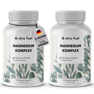 Complesso di magnesio* - formula quintupla con 400 mg di magnesio elementare
