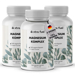 Complesso di magnesio* - formula quintupla con 400 mg di magnesio elementare