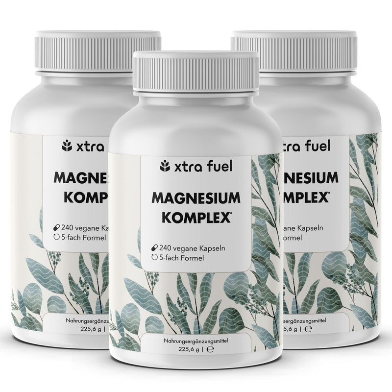 Complesso di magnesio* - formula quintupla con 400 mg di magnesio elementare