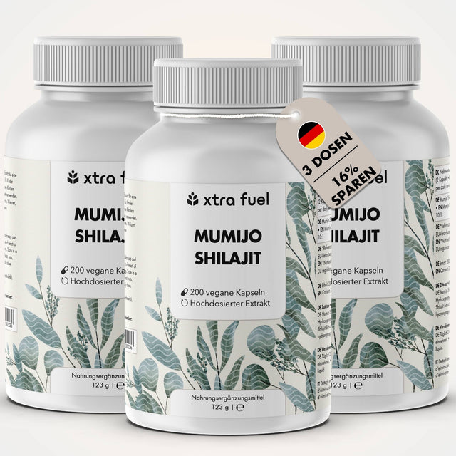 Capsule di shilajit con >80% di acido fulvico - Vincitore del rapporto qualità-prezzo - Himalaya Shilajit originale